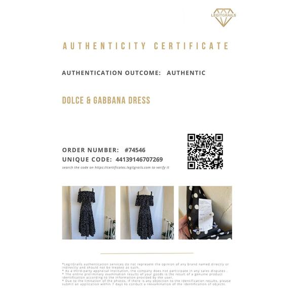 Dolce & Gabbana Runway Off-Shoulder Ruffled Polka Dot Dress IT 36, US 0 w/COA - Picture 14 of 14